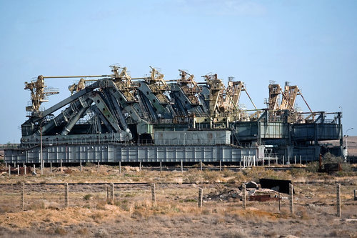 Picture 1 of Traces of the former Soviet Union's Buran space project