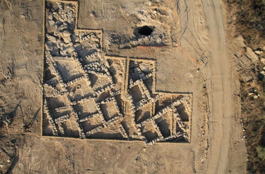 Picture 1 of Traces the 2,300-year-old village