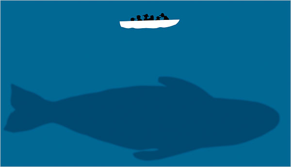 Picture 1 of Tracking whales - Mysterious whale whale cropping event (Part I)