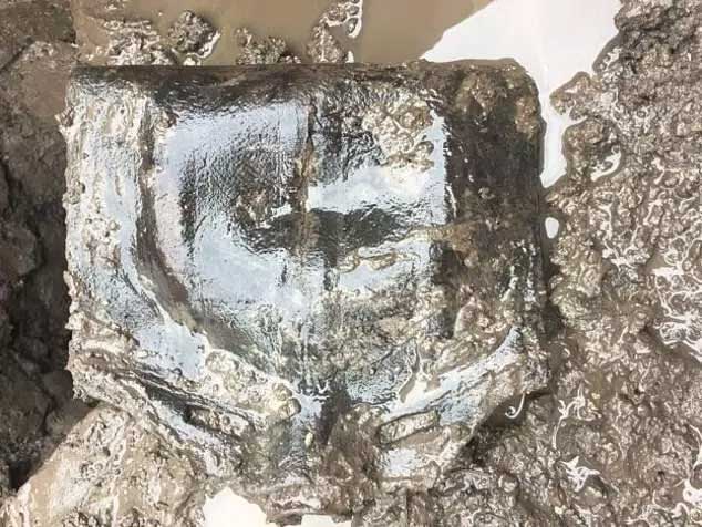 Picture 2 of 'Treasures' and thousands of years of comedy appear at the construction site