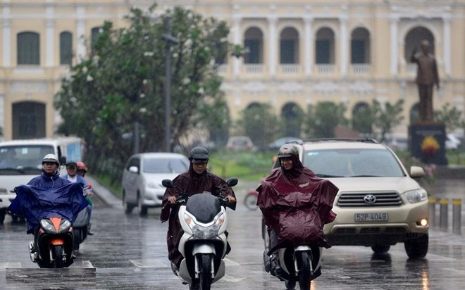 Picture 1 of Tropical depressions come ashore, many places are heavy rain