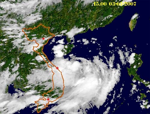 Picture 1 of Tropical depressions in the Central Coast region
