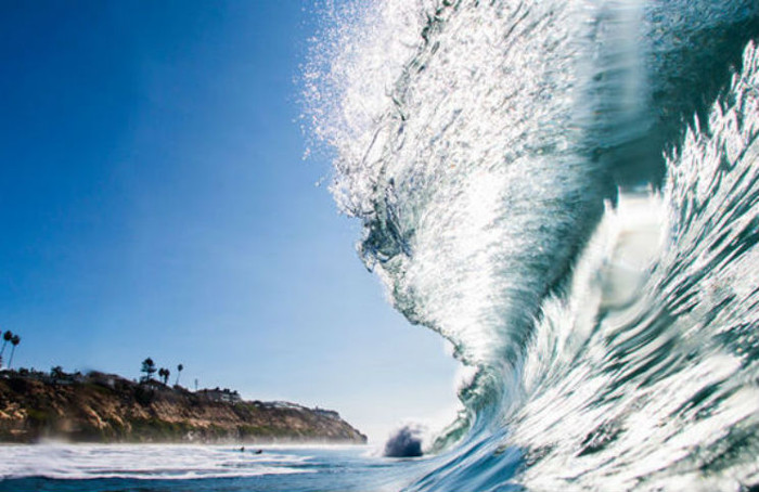 Picture 1 of Tsunami of nearly 100m each swept the Earth