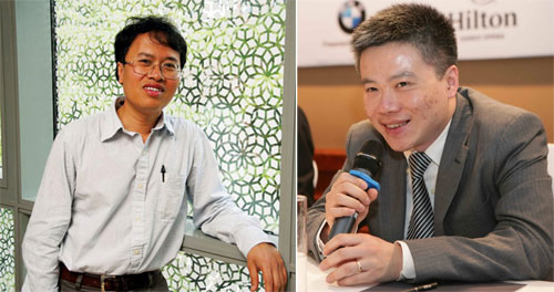 Picture 1 of Two Vietnamese professors receive international prizes