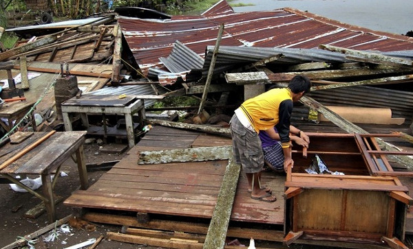 Picture 3 of Typhoon Bopha swept in the Philippines, 238 died