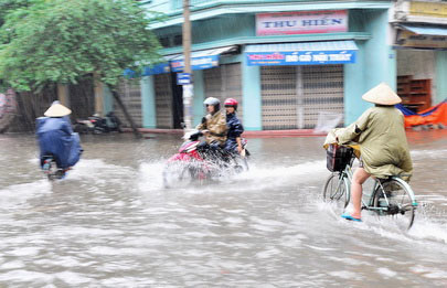 Picture 2 of Typhoon, flash flood risk