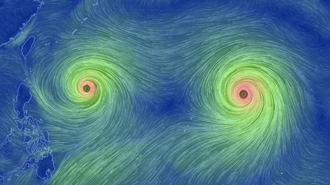 Picture 3 of Typhoon Goni and Atsani headed straight for East Asia