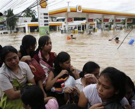Picture 9 of Typhoons and floods devastated the Philippine capital