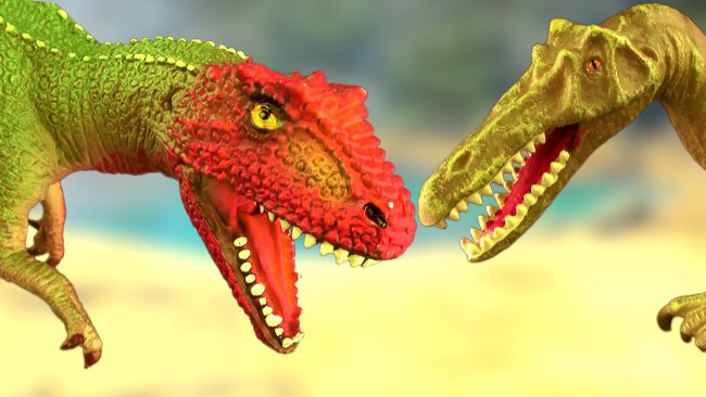 Picture 6 of Tyrannosaurus T-rex and Giganotosaurus, which one will win?