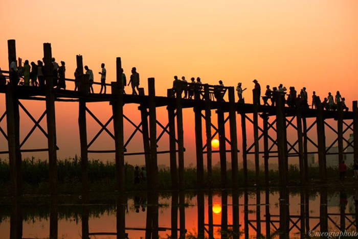 Picture 12 of U Bein - The oldest and longest wooden bridge in the world