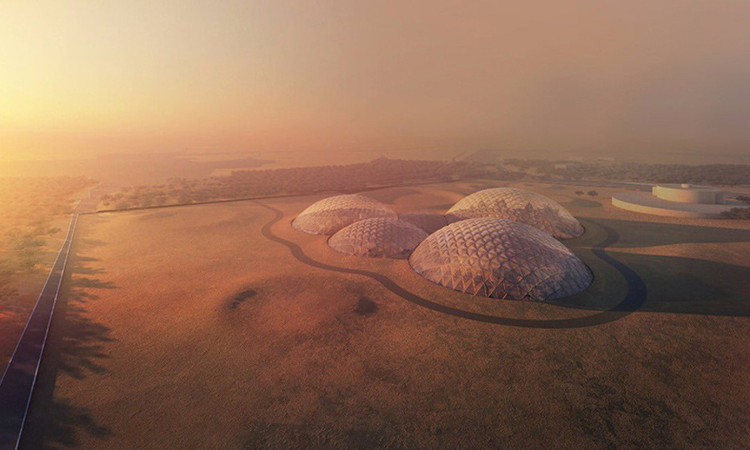 Picture 2 of UAE's future Mars City on Earth