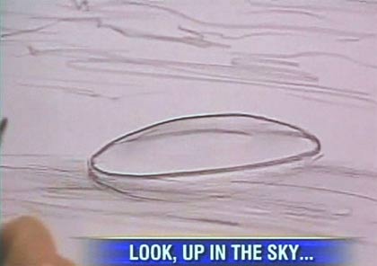 Picture 2 of UFO appears in the sky of Chicago