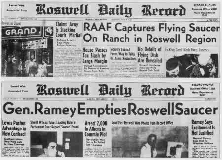 Picture 3 of UFO in Roswell: a hidden truth?