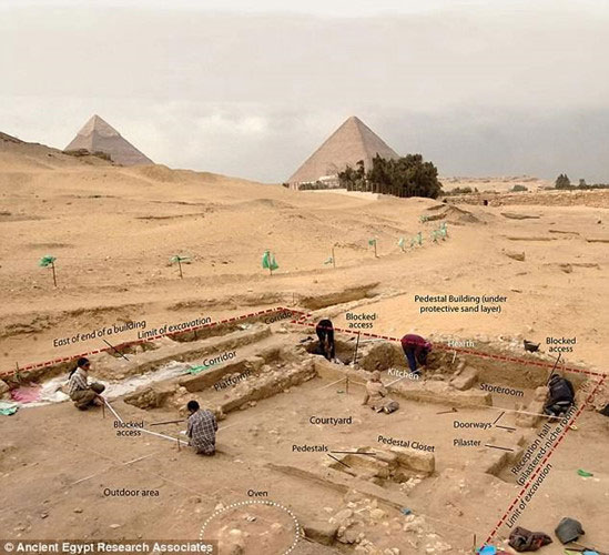 Picture 6 of Unexpected discovery of the pyramids at Giza