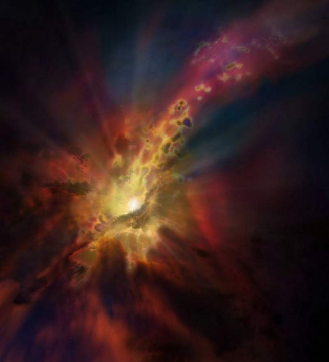 Picture 3 of Unexpected discovery: Rain occurs in cosmic black hole