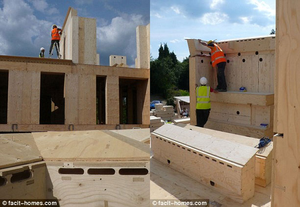 Picture 5 of Unique: Build houses like playing Lego