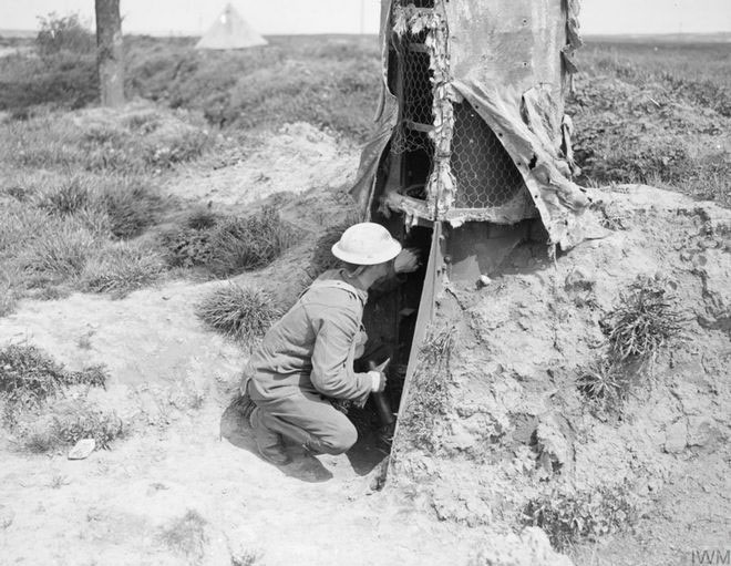Picture 7 of Unique 'camouflage' method for watchtowers during World War I