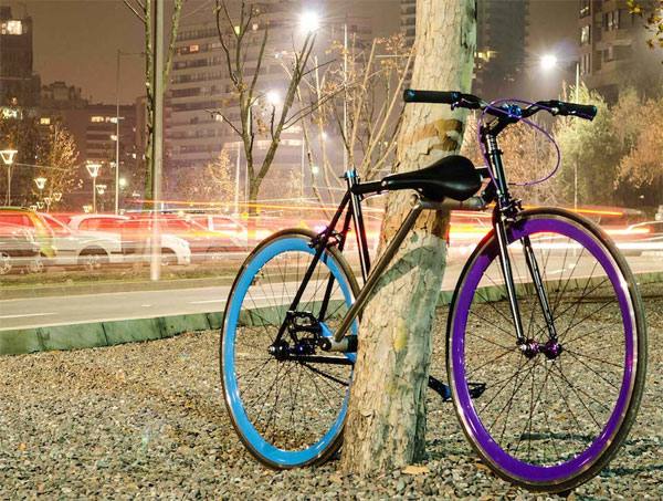 Picture 1 of Unique inventions that support cyclists