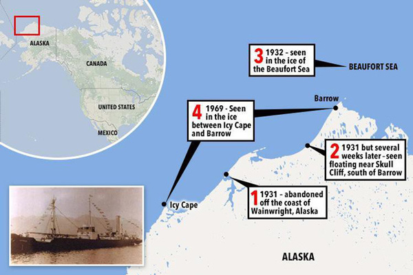 Picture 3 of Unmanned, the ship weighs more than a thousand tons and is hidden in the sea for nearly four decades?