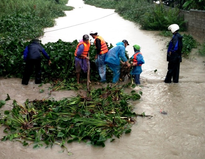 Picture 14 of Uong Bi city flooded due to flooding, Yen Tu was isolated