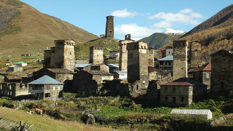 Picture 4 of Upper Svaneti landscape