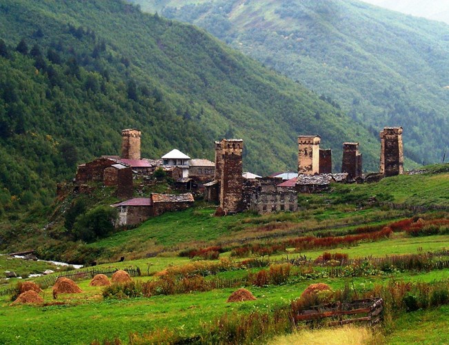 Picture 5 of Upper Svaneti landscape