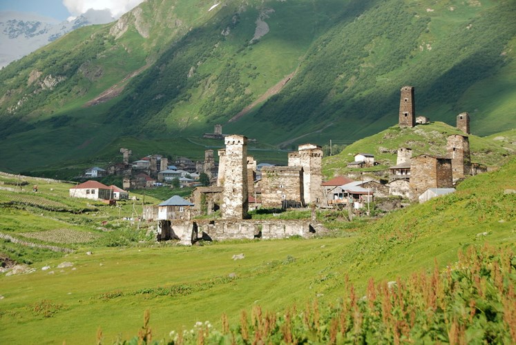 Picture 6 of Upper Svaneti landscape