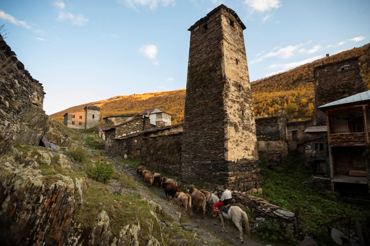 Picture 7 of Upper Svaneti landscape