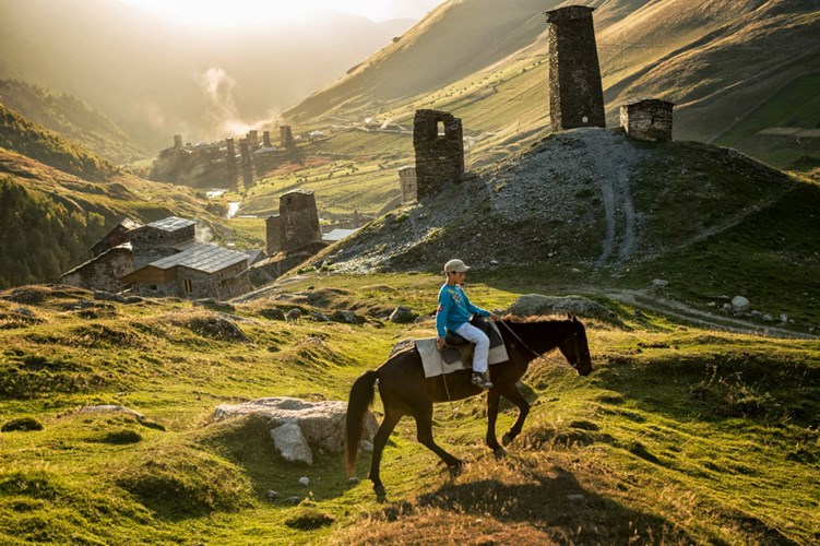 Picture 9 of Upper Svaneti landscape