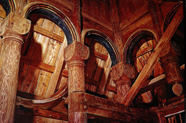 Picture 10 of Urnes wooden plank church - Norway