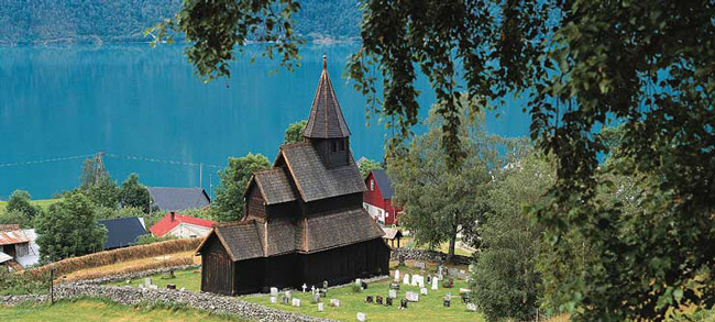 Picture 6 of Urnes wooden plank church - Norway