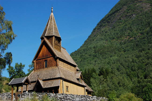 Picture 9 of Urnes wooden plank church - Norway