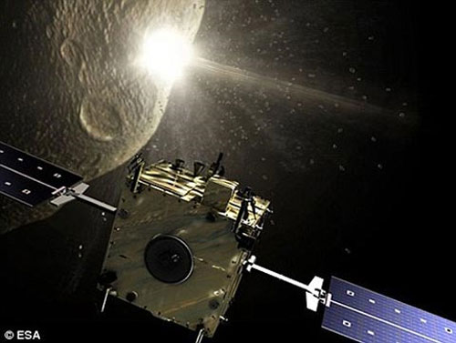 Picture 1 of Use a spacecraft to change meteorites
