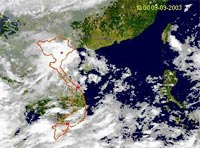 Use satellite images to study the environment and natural disasters images 1