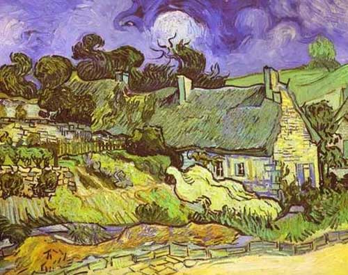 Picture 1 of Van Gogh's paintings were discolored because of ultraviolet rays