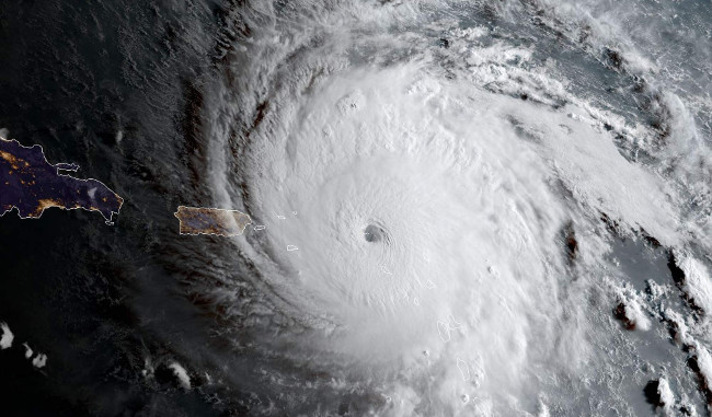 Picture 1 of Video: 30 seconds looking back on the 10-day journey of super typhoon Irma
