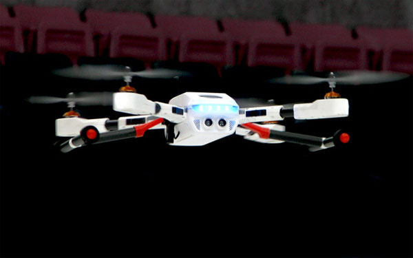 Picture 1 of Video: 4-engine flying device, aerial photography
