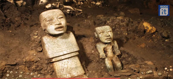 Picture 1 of Video: Ancient relics in the tunnel in Mexico
