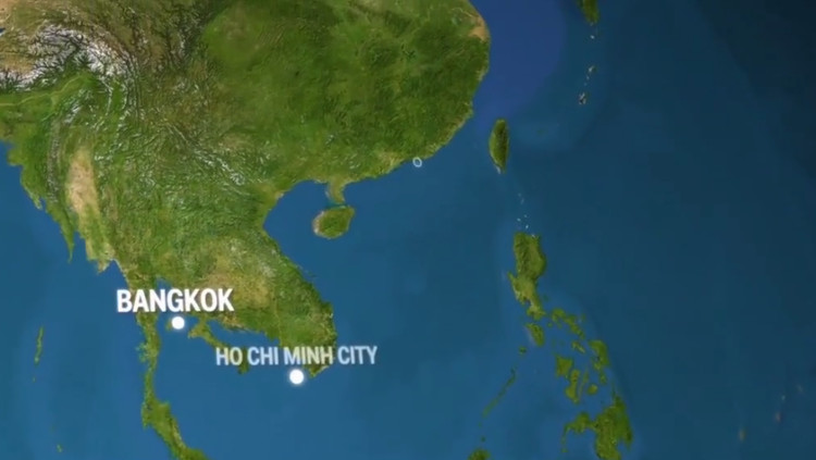 Picture 1 of Video: Asian appearance if the whole ice on Earth melted