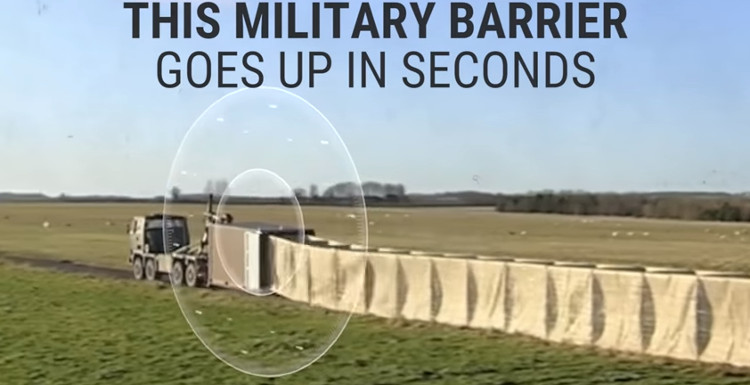 Video: Build 400m military fence in less than 1 minute images 1