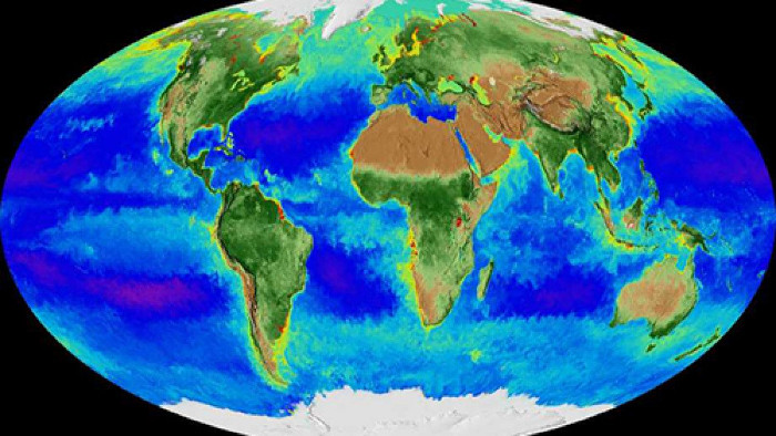 Picture 1 of Video: Change simulation of the Earth in the past 20 years