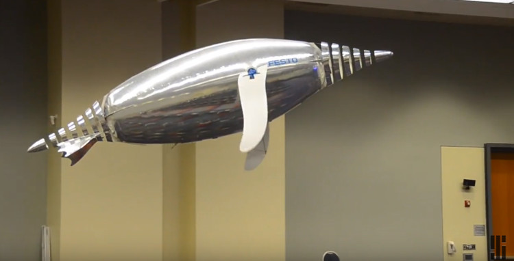 Picture 1 of Video: Festo's magic flying robot