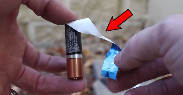 Picture 3 of Video: How to create super easy fire with chewing gum