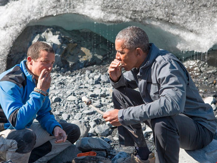 Picture 1 of Video: Into the wilderness with US President Barack Obama