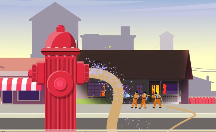 Picture 1 of Video: Meaning of different colors on fire hydrants