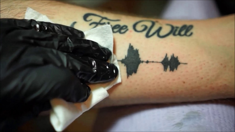 Picture 1 of Video: New technology that helps tattoos play sounds