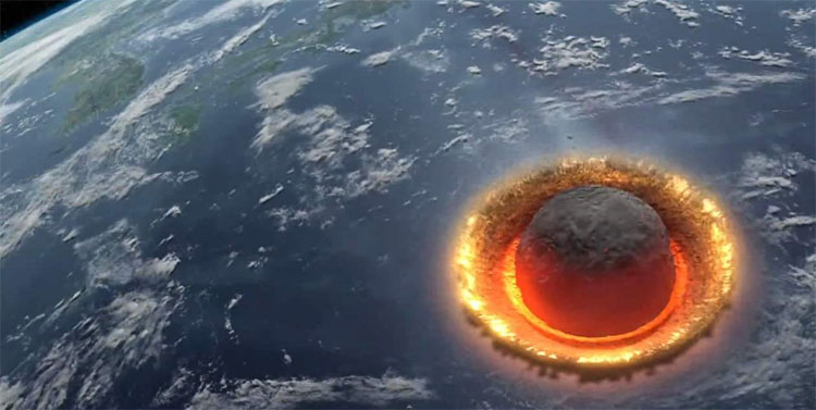 Picture 1 of Video: The destructive power of asteroids when hitting Earth