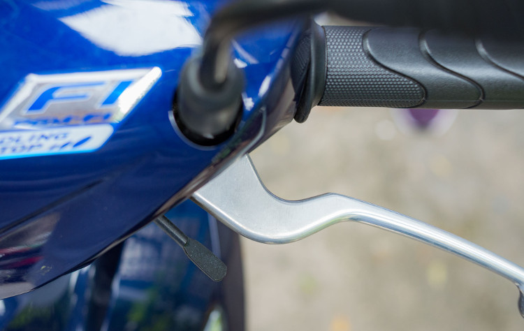 Picture 3 of Video: The rear locking feature on some Honda scooters