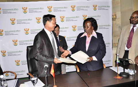 Picture 1 of Vietnam and South Africa jointly protect biodiversity