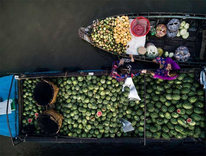 Picture 14 of Vietnam is strangely beautiful through a series of photos taken from above